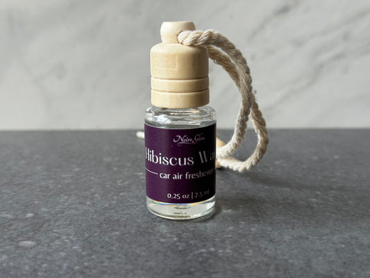 Hibiscus Waves Car Air Freshener